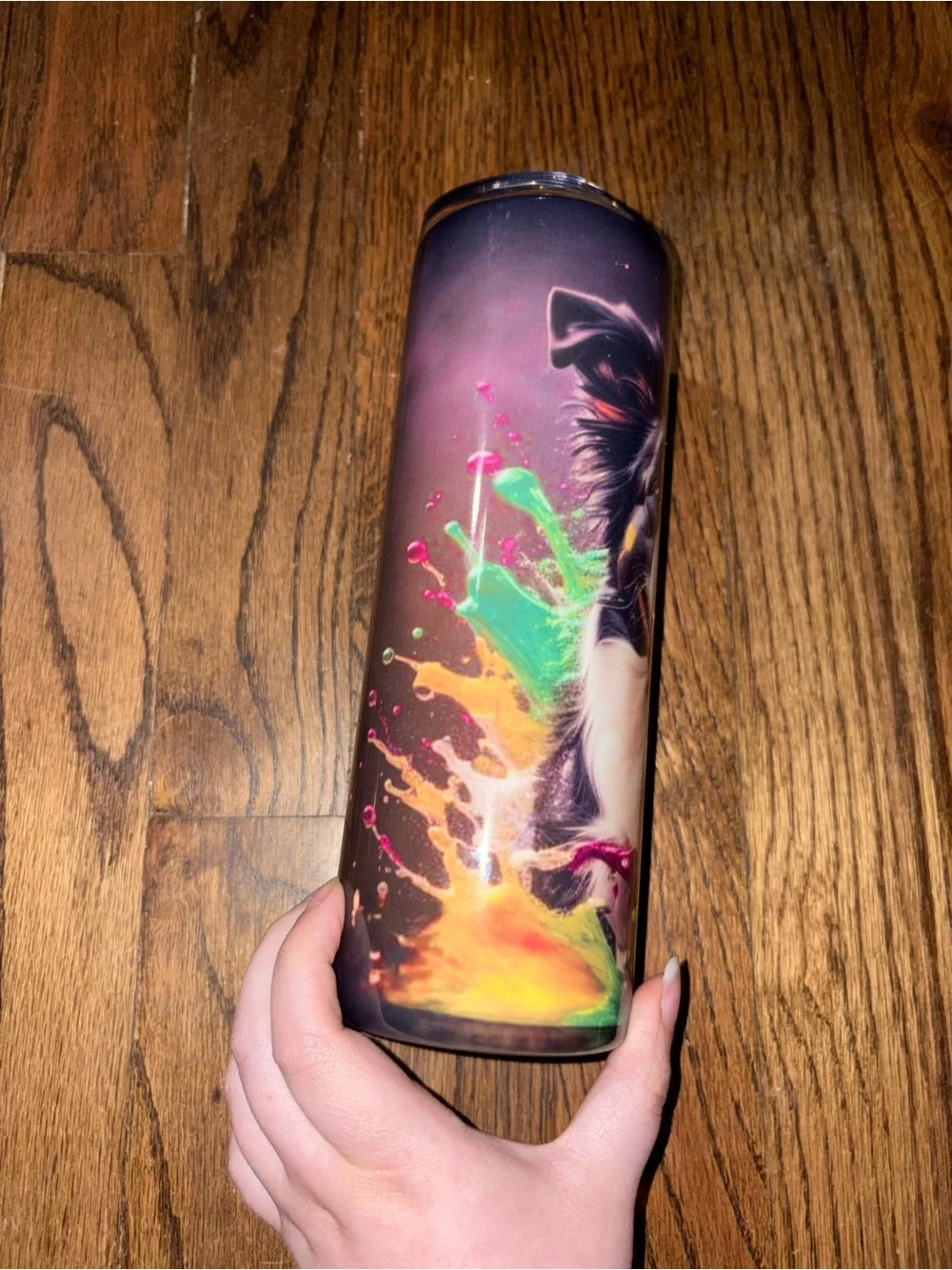 Border Collie Dog Stainless Steel 20 oz Tumbler